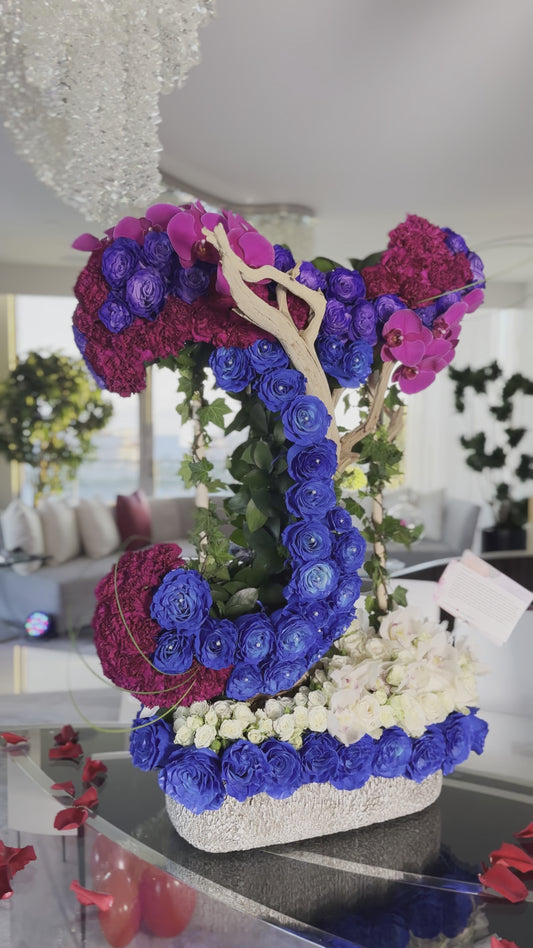 Love Letters (J Blue & Purple)